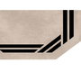 Mijölnir Juego de alfombras de baño Crema (2 piezas)